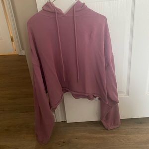 Garage Cropped Hoodie